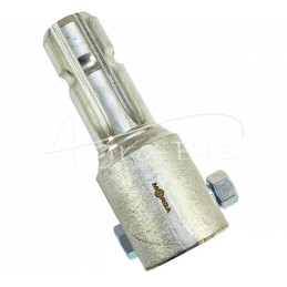 Kardaninio veleno redukcijos adapteris, vidinis-vidinis, 20 pjūvių 44,4 mm / 6 pjūvių 44,4 mm ilgis - 177 mm MORGA - 246616.3M