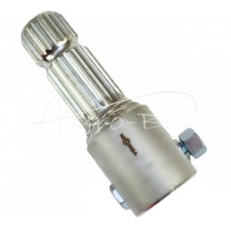 Kardaninio veleno redukcijos adapteris, vidinis-vidinis, 6 pjovimo dantų 44,4 mm / 20 pjovimo dantų 44,4 mm ilgis - 189 mm MOR