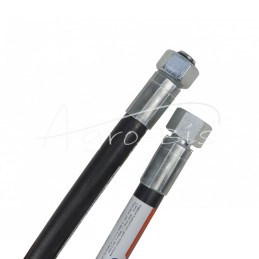 Hidraulinės žarnos sriegis M22x1,5 tiesus L-5800mm DN12-2SN 6050160100 Priekabos seno tipo 27,5MPa PZL HYDRAL - AA13-5800H2