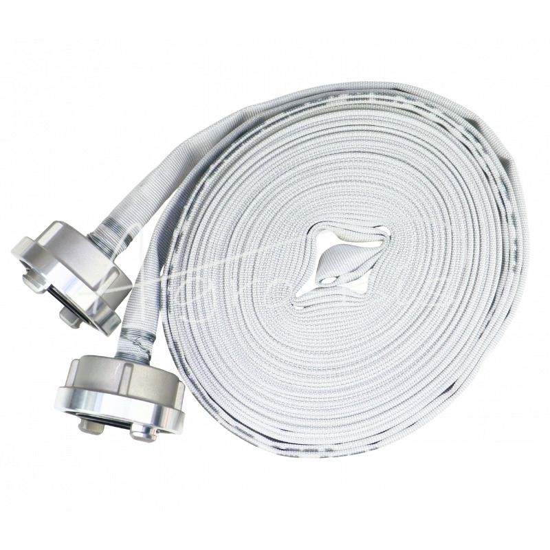 Gaisrinė žarna gaisriniams siurbliams su storz antgaliais 52/25 mm, balta, Fi-25 mm / 1" 20 m PZL HYDRAL - 25/52W20PCVM