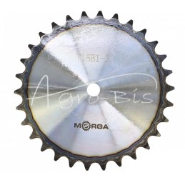 Grūdinto grandinės žvaigrio disko 16B-1 Z-30 išorinis skersmuo 254,6 mm MORGA - T16B130M