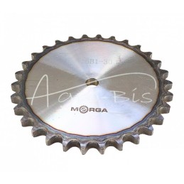 Grūdinto grandinės žvaigrio disko 16B-1 Z-30 išorinis skersmuo 254,6 mm MORGA - T16B130M
