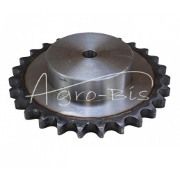 Grūdinto grandinės žvaigrio ratas su flanšu, stebule 16B-1 Z-27 išorinis skersmuo - 230,4 mm MORGA - S16B127M