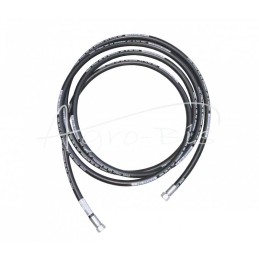 Hidraulinės žarnos sriegis M22x1.5 tiesus L-5800mm DN12-2SN 6050160100 Priekabos seno tipo 27.5MPa PZL HYDRAL - AA-13-5800/2SNS