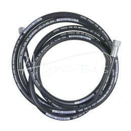 Hidraulinės žarnos sriegis M22x1.5 tiesus L-5800mm DN12-2SN Priekabos seno tipo 27.5MPa PZL HYDRAL - AA13-5800H