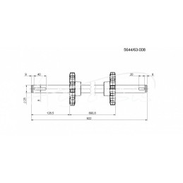 Varančiojo veleno su ratukais Z-13 92 cm bulvių kombainas Anna Rolmus - 564463008