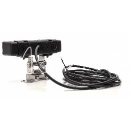 Plokščias, stačiakampis darbo žibintas, 6 LED, 12/24 V, universalus, 1040 lm, atsparus vandeniui, su laidu - 865