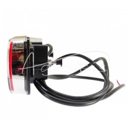 Galinis kombinuotas žibintas LED W66LP 5 funkcijų be numerio ženklo apšvietimo LED 12/24V dešinė - kairė vandeniui atspari spalv