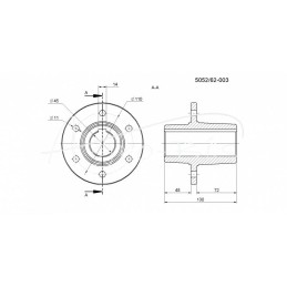 Bizon Rolmus daugiagriovelių diskinis stebulė - 505262003