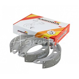 Stabdžių trinkelių komplektas, 4 vnt., 42320220 C-330 Premium ANDORIA - 42320221AM