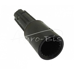 Kardaninio veleno redukcijos adapteris su 1 3/8" fiksavimo anga, 21 grioveliu, skirtas 1 3/8" velenui, 6 grioveliams, MORGA - 24