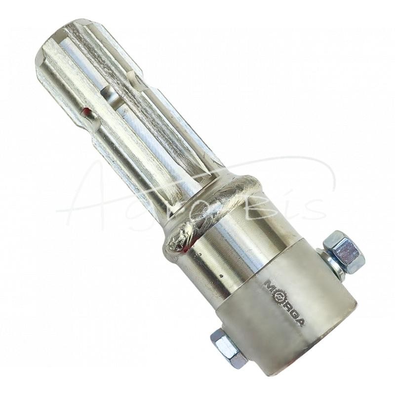 Kardaninio veleno redukcijos adapteris, vidinis-vidinis, 6 pjūviai 34,9 mm / 8 pjūviai 38 mm L-160 mm MORGA - 246601.2M