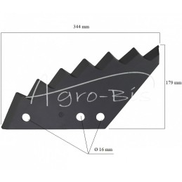 Kuhn MORGA tiektuvo peilis - A5302190M