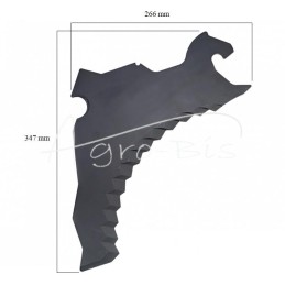 Peilis Pöttinger Rollprofi/Varioprofi MORGA presams - 653408314M