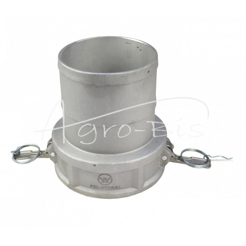 „Camlock“ jungties lizdas, C tipo, aliuminis, 5" x 127 mm, PZL HYDRAL - ZCC127H