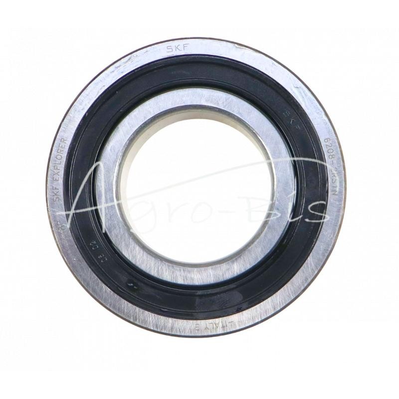 Ekranuotas vienos eilės rutulinis guolis 6208 N 2RS SKF - 6208 N 2RS SKF