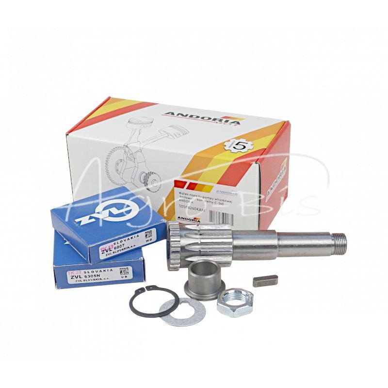 Pilnai grūdintas įpurškimo siurblio kardaninis velenas C-360 ANDORIA - 50504260KAM