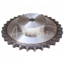 Grūdinto grandinės žvaigrės ratas su flanšu, stebule 16B-1 Z-31 išorinis skersmuo - 262,6 mm MORGA - S16B131M