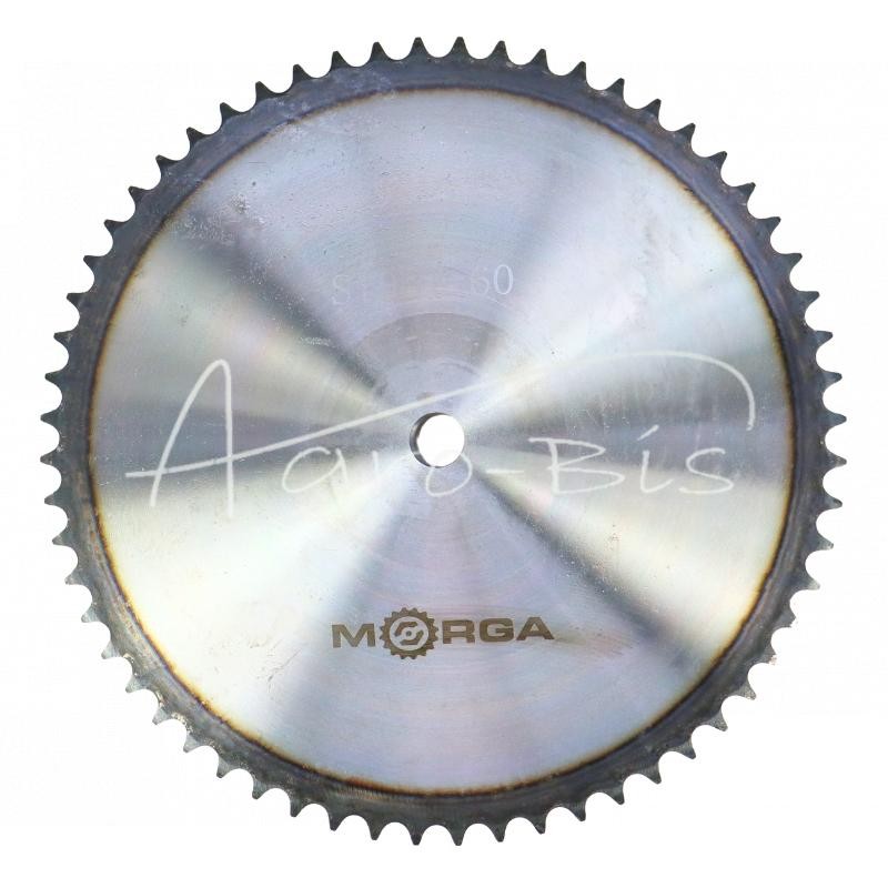 Grūdinto grandinės žvaigriovelis su flanšu, stebule 10B-1 Z-60 išorinis skersmuo - 310,8 mm MORGA - S10B160M