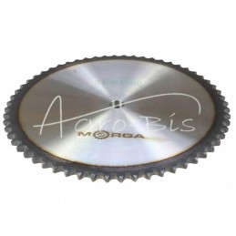 Grūdinto grandinės žvaigriovelis su flanšu, stebule 10B-1 Z-60 išorinis skersmuo - 310,8 mm MORGA - S10B160M