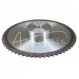 Grūdinto grandinės žvaigriovelis su flanšu, stebule 10B-1 Z-60 išorinis skersmuo - 310,8 mm MORGA - S10B160M