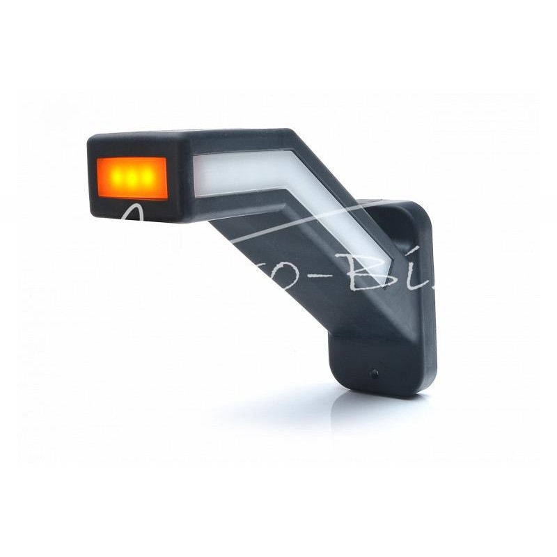 Kombinuotas žibintas, priekinis/galinis gabaritinis, LED, 12/24 V, atsparus vandeniui, IP66/68 - 1259P