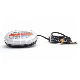 Priekinis elipsinis kombinuotas žibintas W206 universalus dešinės-kairės LED 12V/24V atsparus vandeniui IP66/68 neoninis - 1429 