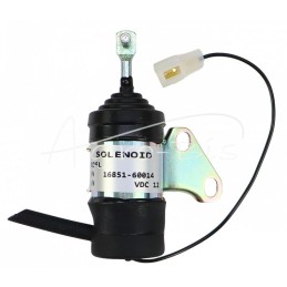 Ritės solenoidinis įpurškimo siurblio gesinimo ritė „Kubota“, „Bobcat“ 16851-60011 ELMOT 16851-60014 - 1685160011EL