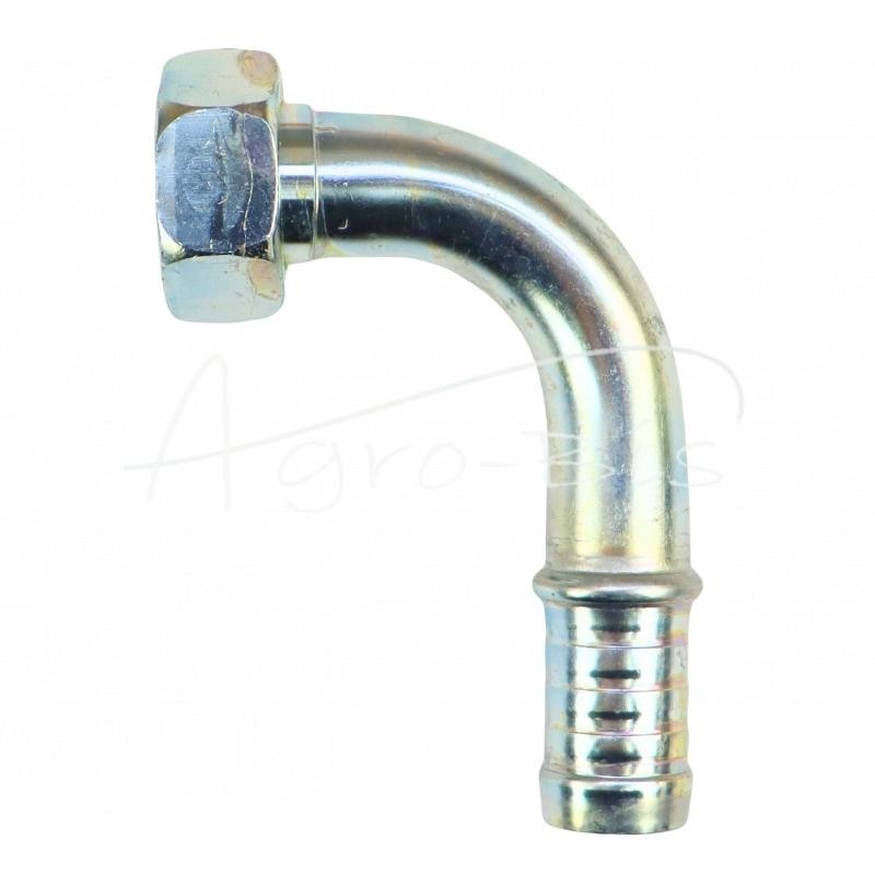 Lenkto vamzdžio antgalis, vidinis sriegis 90 DN20 M30X1.5 žarnai 21-22 mm 8040.90.2000 PZL HYDRAL - 8040902000H