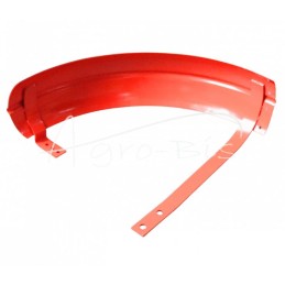 Kairysis priekinis sparnas „Polimerc“ raudonai dažytas RAL2002 - 4667001/4