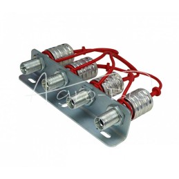 Plokštė, greito prijungimo laikiklis, pilnas, 4 jungčių PZL - HYDRAL - TABLICA4