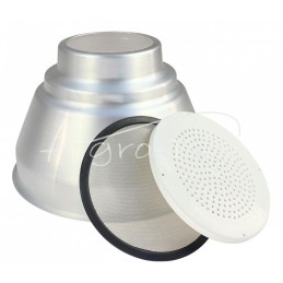 Aliuminio pieno sietelis 240 mm ZAGRODA melžimo aparatui - 8305105240ZA