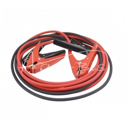 Guma izoliuoti užvedimo kabeliai 600A, 4M ZAC-35 Premium ELMOT - KR600A4MPEL