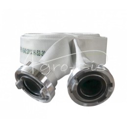 Gaisrinė žarna gaisriniams siurbliams su Storz jungtimis, balta, FI-52mm, PZL HYDRAL - 52W20PCVM