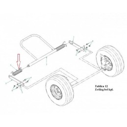 „Sipma“ ruloninio preso dešinioji slydimo spyruoklė - 527609010600