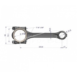 Švaistiklis MF-3 variklio 3132910K91 ANDORIA - 3132910K91AM