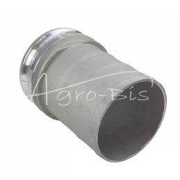 „Camlock“ jungties greito prijungimo kištukas, E tipo, aliuminis, 6" x 152 mm, PZL HYDRAL - ZCE152H