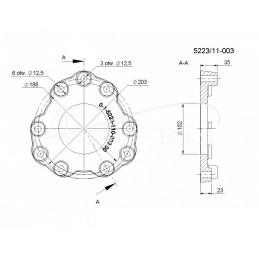 Dešiniojo skydo presas Z-224 Rolmus - 522311003/0
