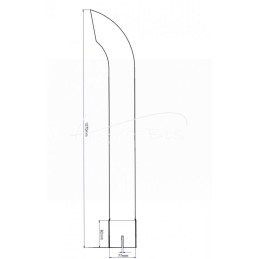 Duslintuvo vamzdis IH189049 Dėklas ANDORIA - A189049AM