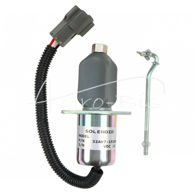 Mitsubishi 32A87-15100 ELMOT įpurškimo siurblio variklio išjungimo solenoido ritė - 32A8715100EL