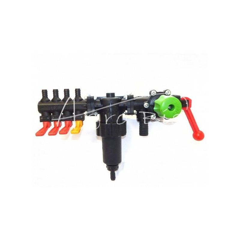 „Tolveri GRAN3“ purkštuvo skirstytuvas – rankinis, 3 sekcijų - GRAN3