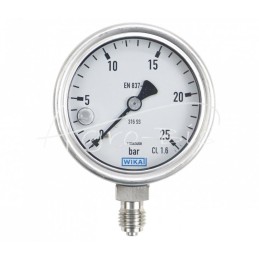 Rūgščiai atsparus glicerino purkštuvo slėgio matuoklis - 30151562