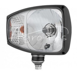 Priekinis žibintas H4 4F P 225*150 + KORPUSAS DT04-6P jungtis, 12V lemputės - 071-RGV1B.52411