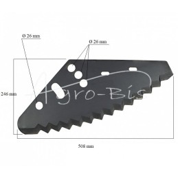 Hi-Spec MORGA tiektuvo peilis - VTF021BM