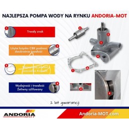 Vandens siurblio CBK guolis su žiediniu sandarikliu Ursus C-360 ANDORIA - 46506151CAM