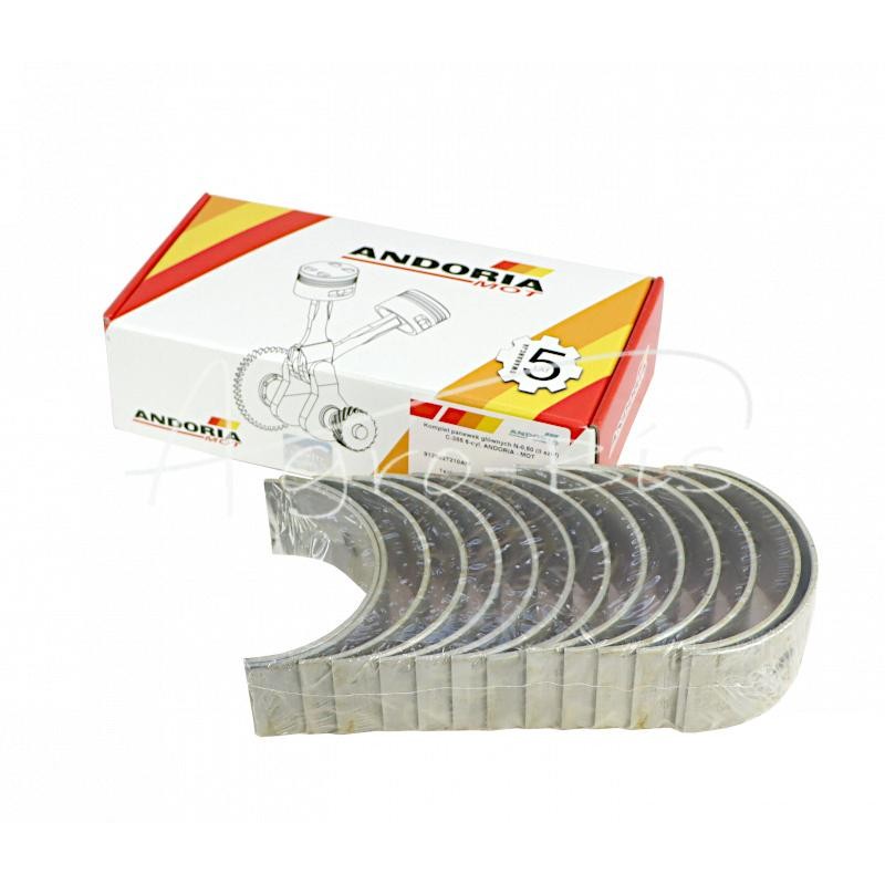 Pagrindinių guolių komplektas N-0,50 Ursus C-385 6 cilindrų ANDORIA - 9125027210AM