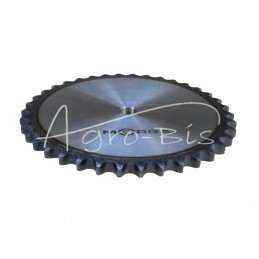 Grūdinto grandinės žvaigrės ratas su flanšu, stebule 16B-1 Z-38 išorinis skersmuo - 319,2 mm MORGA - S16B138M