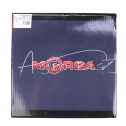 Kukurūzų burbuolių rinktuvo grandinė, 76 grandžių, CA627 x 76A, CPEF17, 6 plokščių, grūdinta „Geringhoff“, MORGA - 034851M