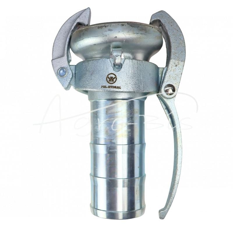 PERROT svirties movos lizdas su užapvalintu galu žarnai su sandarikliu, sunki versija 70-65 mm Premium HYDRAL - KF724506PH