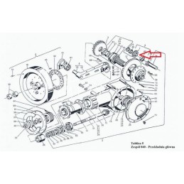 Z-224 Sipma 522304510/0 kvadratinio preso grandininis ratas z-13 - 202304051010